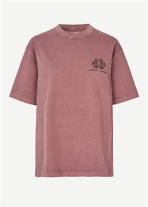 Sajournal tee 15489 Rose Peace Samsøe 